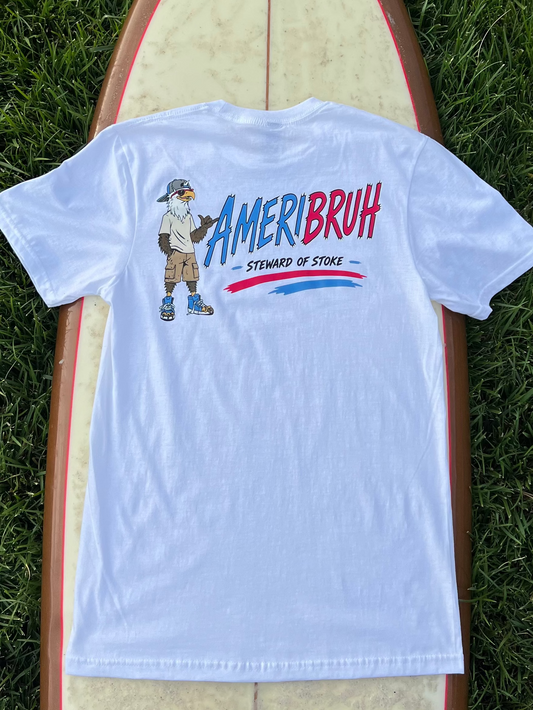 Ameribruh White T-Shirt